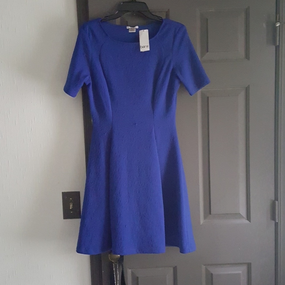 Bar III Blue Dress